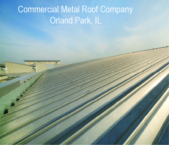 commercial standing seem metal roof company