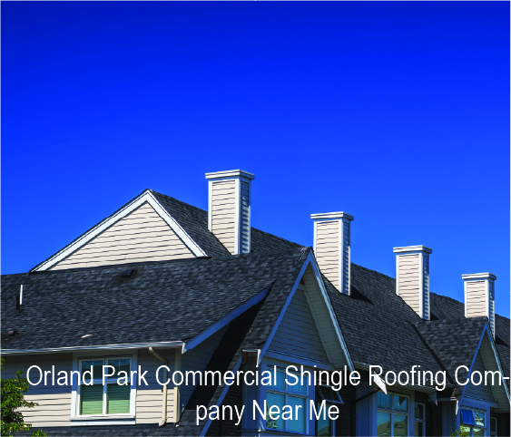Commercial asphalt shingle roof for condominium complex